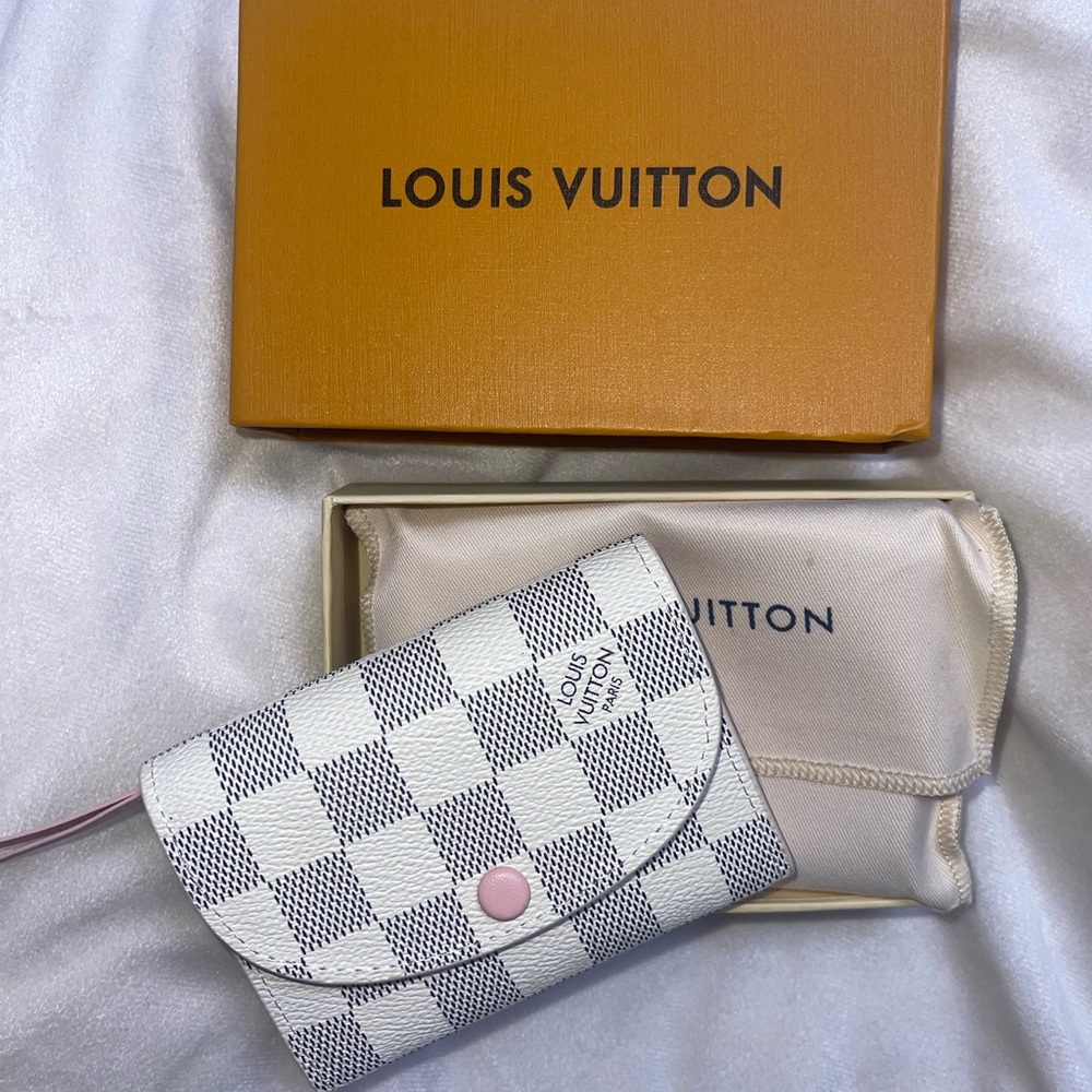 LV Damien Azur Rosalie Coin Purse